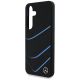 6. Mercedes Silicone Contrasted Curves MagSafe Case for Samsung Galaxy S25 - Black