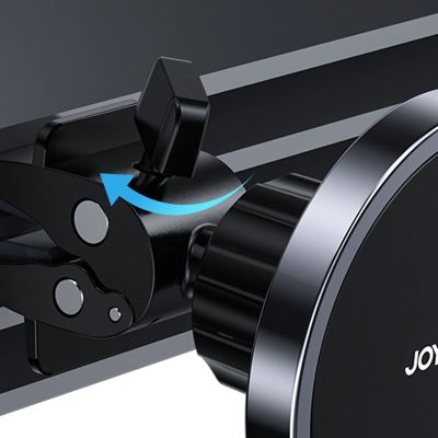 14. Joyroom Car Magnetic Holder Qi Wireless Inductive Charger 15W (MagSafe Compatible for iPhone) Black (JR-ZS240)