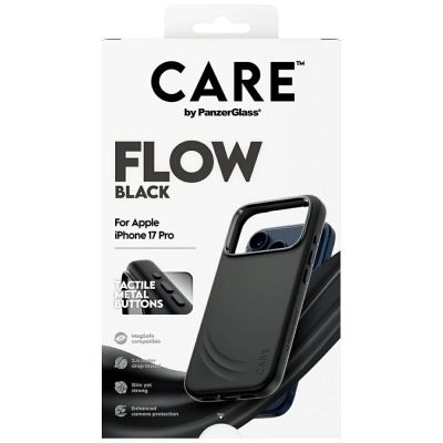 5. CARE by PanzerGlass Feature FLOW MagSafe Case for iPhone 17 Pro - Black