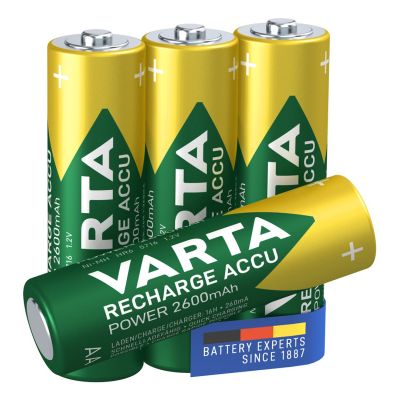 8. VARTA Ready2Use 5716101404 AA rechargeable battery pack (2600mAh ; Ni-MH)
