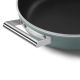 5. Smeg DPF2812EGM Pfanne, 28 cm, Keramik, Edelstahlgriffe, Smaragdgr?n