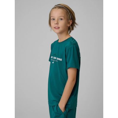 4. Boy's quick-drying sports T-shirt 4F 4FJRSS26TFTSM2390-46S