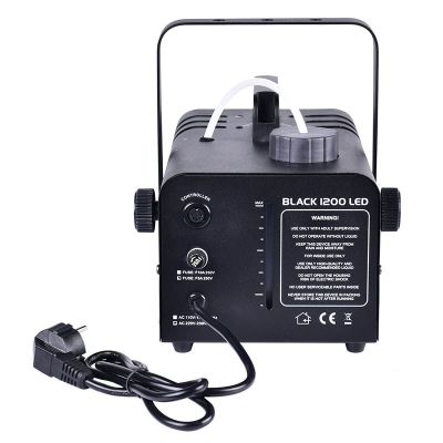 9. LIGHT4ME BLACK 1200 LED - Smoke and fog machine