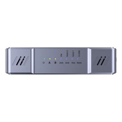 5. Unitek enclosure 2x M.2 20 Gb/s RAID0, RAID1 + cloning