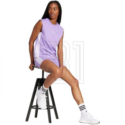 9. adidas Essentials 3-Stripes High Waisted Biker Shorts W JD0914