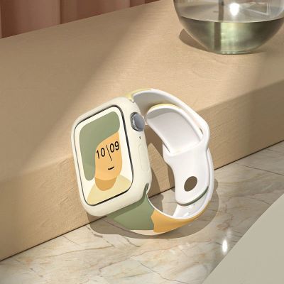 6. Silicone Strap Moro Watch Bracelet Band for Apple Watch 42 / 44 / 45 / 49 mm - Pattern 1