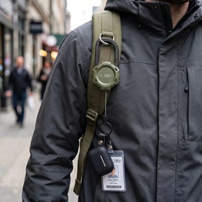 7. Tech-Protect ATH03 UrbanLoop Lanyard - Green