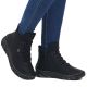 14. Women's insulated black ankle boots Rieker 55069-00