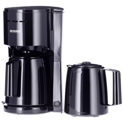 SEVERIN KA 9307 coffee machine with 2 thermoses 1000W black