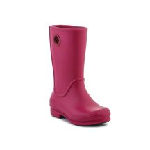 Crocs Wellie Rain Boot Girl 50004-00209 Pomegranate