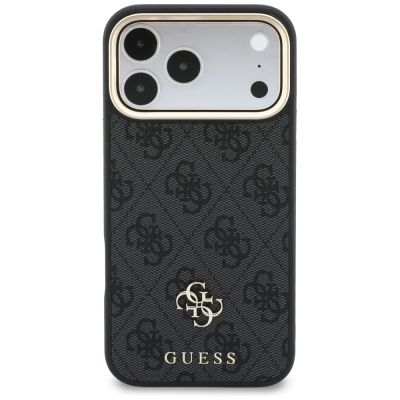 3. Guess 4G Case with MagSafe Wallet for iPhone 18 Pro Max / 17 Pro Max – Black