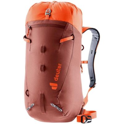 10. Hiking backpack - Deuter Guide 24 Papaya - redwood