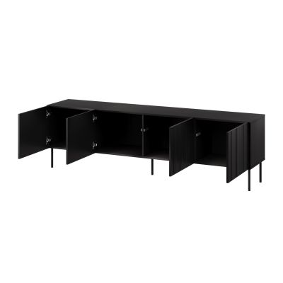 2. ISLA TV cabinet 200x40x60 black matt