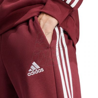 5. adidas Essentials Fleece 3-Stripes Tapered Cuff M JG5951 pants