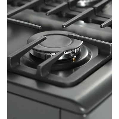 12. Ravanson KWGE-K90A Cheff Modern Black gas-electric cooker