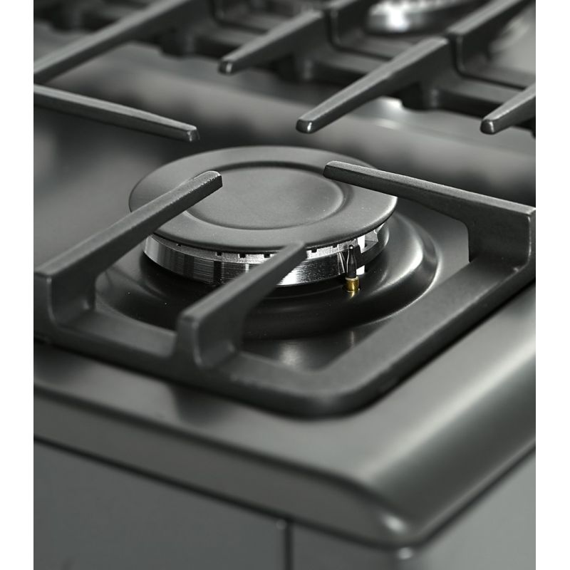 12. Ravanson KWGE-K90A Cheff Modern Black gas-electric cooker