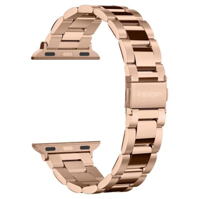 13. Spigen Modern Fit Band for Apple Watch 4/5/6/7/8/SE (38/40/41 mm) - Rose Gold