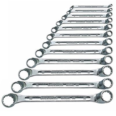 SET OF EYELET WRENCHES 6-32 MM (12 PCS)
