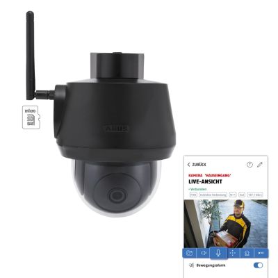 ABUS PPIC52520B Dome IP Security Camera Outdoor 3840 x 2160 px Wall