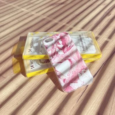 3. Wozinsky Marble TPU case cover for Samsung Galaxy A02s EU pink