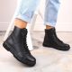 11. Comfortable, insulated platform boots Rieker W RKR493A, black