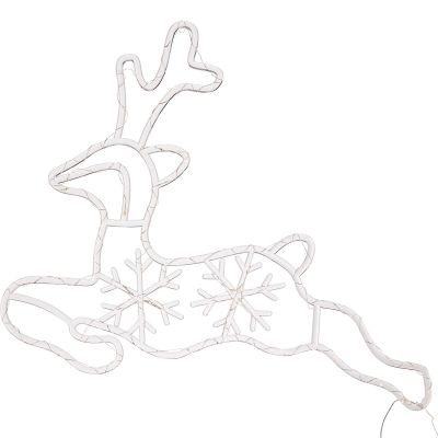 3. REINDEER DECORATION WITH SLED 180 LED FLASH