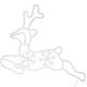 3. REINDEER DECORATION WITH SLED 180 LED FLASH