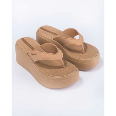 3. Ipanema shoes women's flip-flops Solaris platform beige