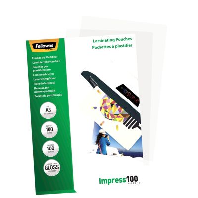 2. Fellowes 5351205 laminating film 100 pcs.