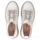 6. Leather platform sneakers, white, Filippo DP6122