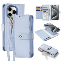 Dux Ducis Lawa Leather Case for iPhone 15 - Blue
