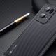 14. Dux Ducis Fino case cover covered with nylon material Oppo Reno7 Pro 5G black