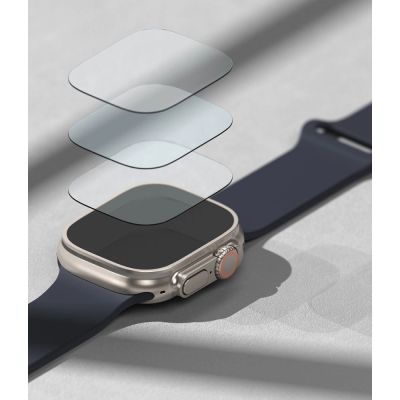 7. Ringke ID FC Glass 4-pack tempered glass for Apple Watch Ultra 1 / 2 (49 mm)