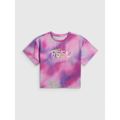 7. Girls' quick-drying sports T-shirt 4F 4FJRSS26TFTSF2394-90A