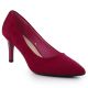 8. Women's fuchsia suede pumps, Sergio Leone 1336