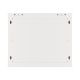 8. Lanberg WF01-6409-10S single-section cabinet (9U; 500mm / 600mm / 450mm; wall-mounted; Glass; 19''; gray)