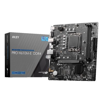 MSI PRO H610M-E DDR4 Motherboard