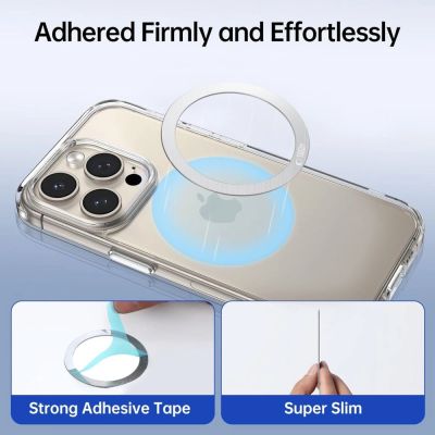 8. Tech-Protect MMP-110 2in1 MagSafe Ring - Silver / Silver