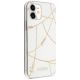4. Guess GUHCP12SPCUCHWH iPhone 12 mini 5.4" white/white hardcase Gold Chain Collection