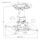 2. MACLEAN CEILING HANGER FOR PROJECTOR, STEEL, 180~310MM, UP TO 15 KG MC-208 B
