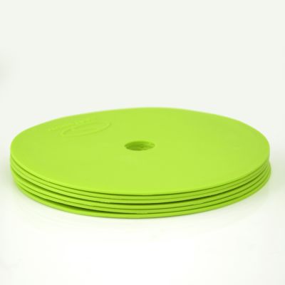 4. Flat field markers - round 15 cm - 12x green SMJ sport ZPO-G