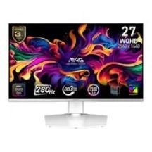 MSI MAG 272QPWDE QD-OLED X28 Computer Monitor 67.3 cm (26.5") 2560 x 1440 px Wide Quad HD White