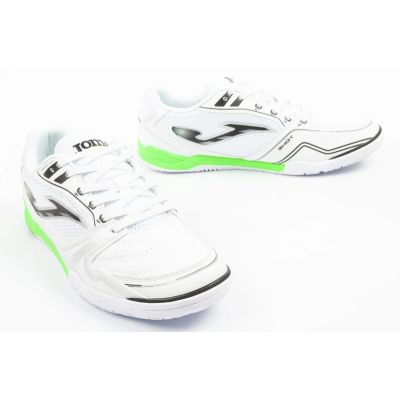 7. Joma Men's Dribling 2602 Indoor Football Shoes White