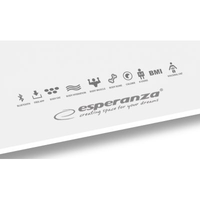 18. Esperanza B.FIT EBS016W Bluetooth Scale (White)