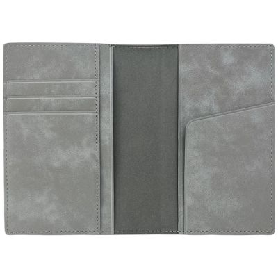 4. Nimmy Raptor Lion Passport/Wallet Case - Gray