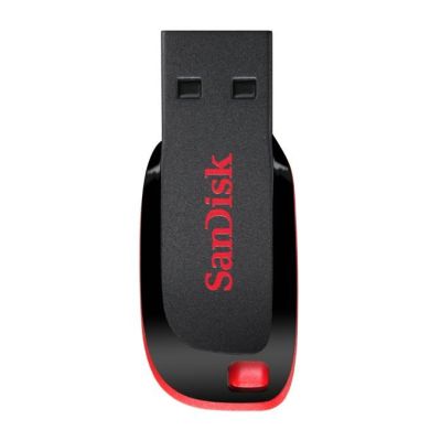 2. SanDisk Cruzer Blade SDCZ50-128G-B35 Flash Drive (128GB; USB 2.0; Black)