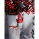 5. CHRISTMAS DECORATIVE PENDANT 9CM RED SANTA CLAUS