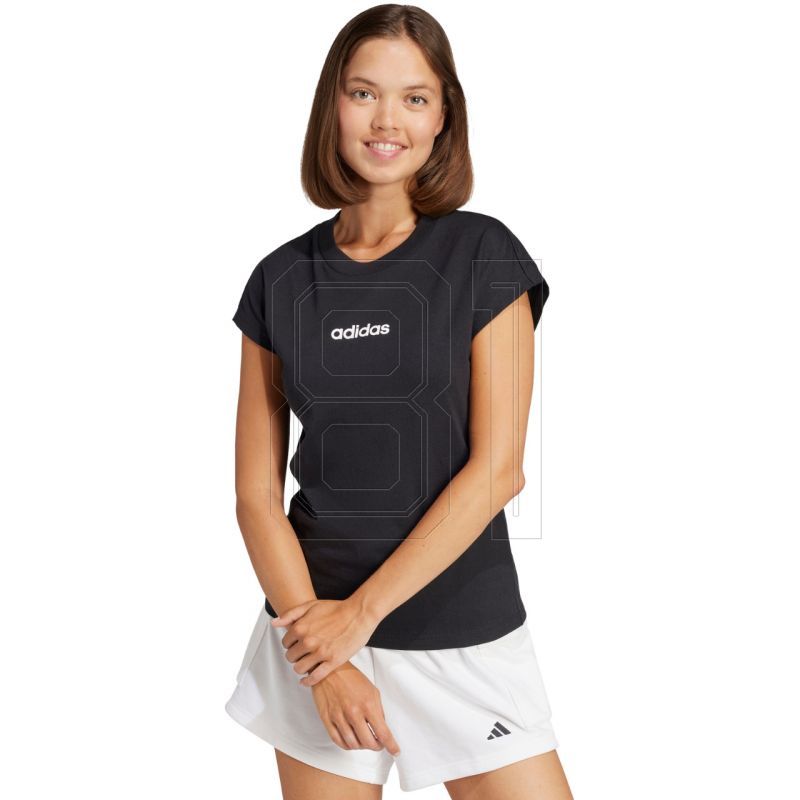 2. adidas Essentials Linear Cotton W T-shirt JC8238