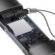 6. Baseus Lite Series USB-A/USB-C 3.0 SD/TF Card Reader - Gray