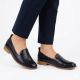 5. Ladies' soft black lords shoes Potocki 19337